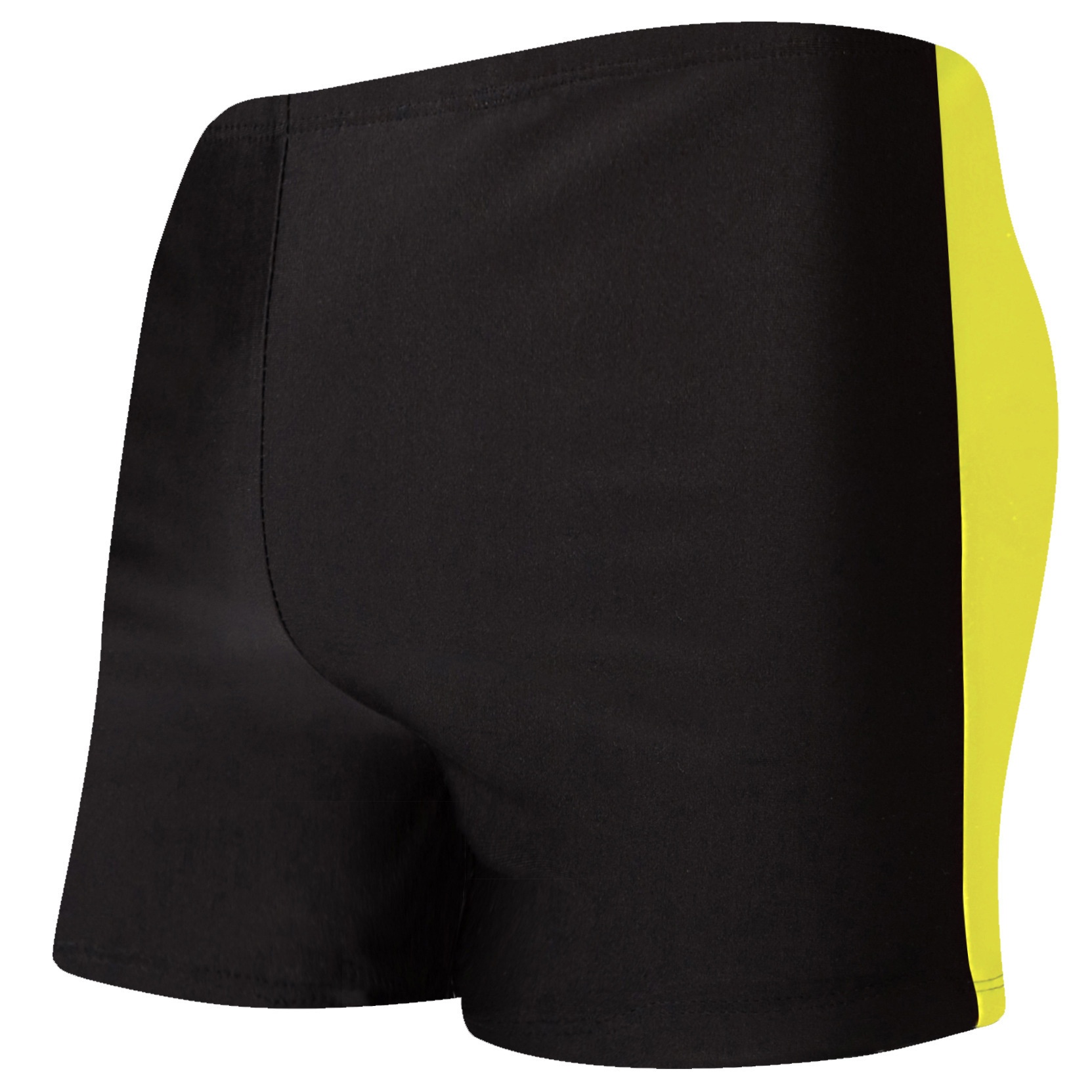 001 Badehose mit farblich abgesetztem Design, lockere Boxershorts für Herren, bequeme Urlaubsshorts für Erwachsene, ideal für heiße Quellen und Strände._voghion.com