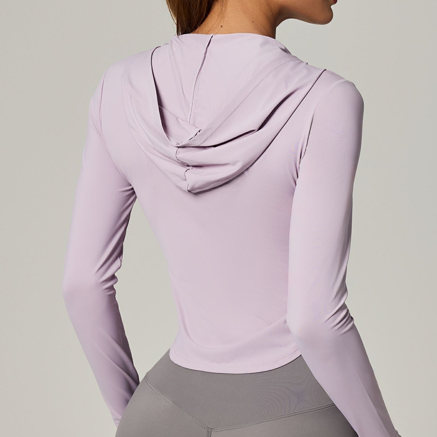 ActiveGo ActiveGo Cross-border Foreign Trade Hooded Thin per donna Outdoor Sports Ice Silk Protezione solare Abbigliamento Ciclismo Escursionismo Pelle_voghion.com