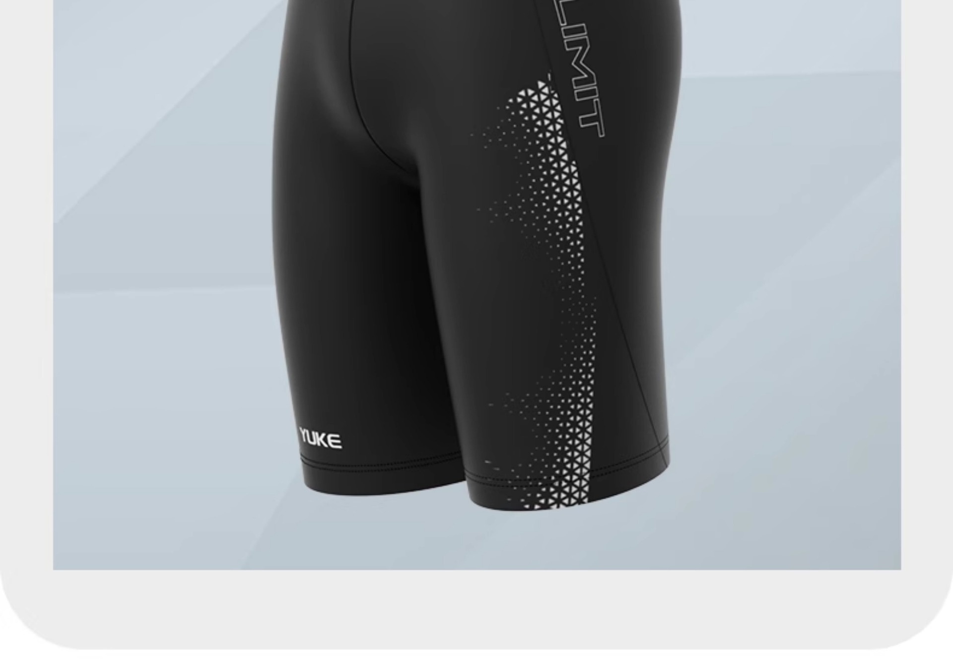 001 Men's 2025 New Professional Racing Five-Point Large Size Trunks Adult Anti-Embarrassment Swimming Training Gear_voghion.com