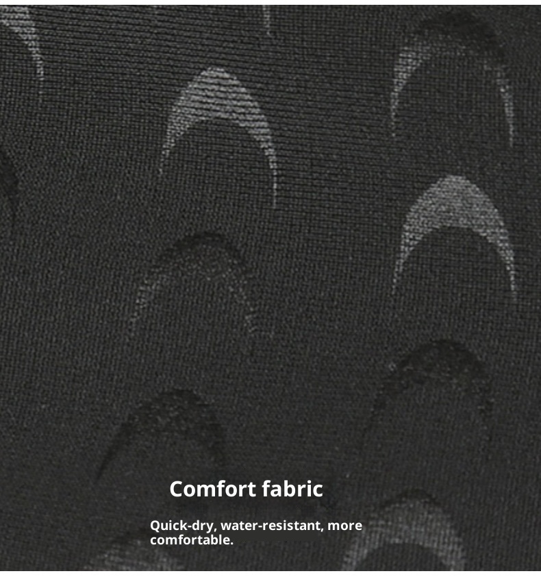 001 Wholesale Men's Large Size Five-Point Professional Long Racing Adult Boxer Beach Shorts Shark Swim Trunks_voghion.com