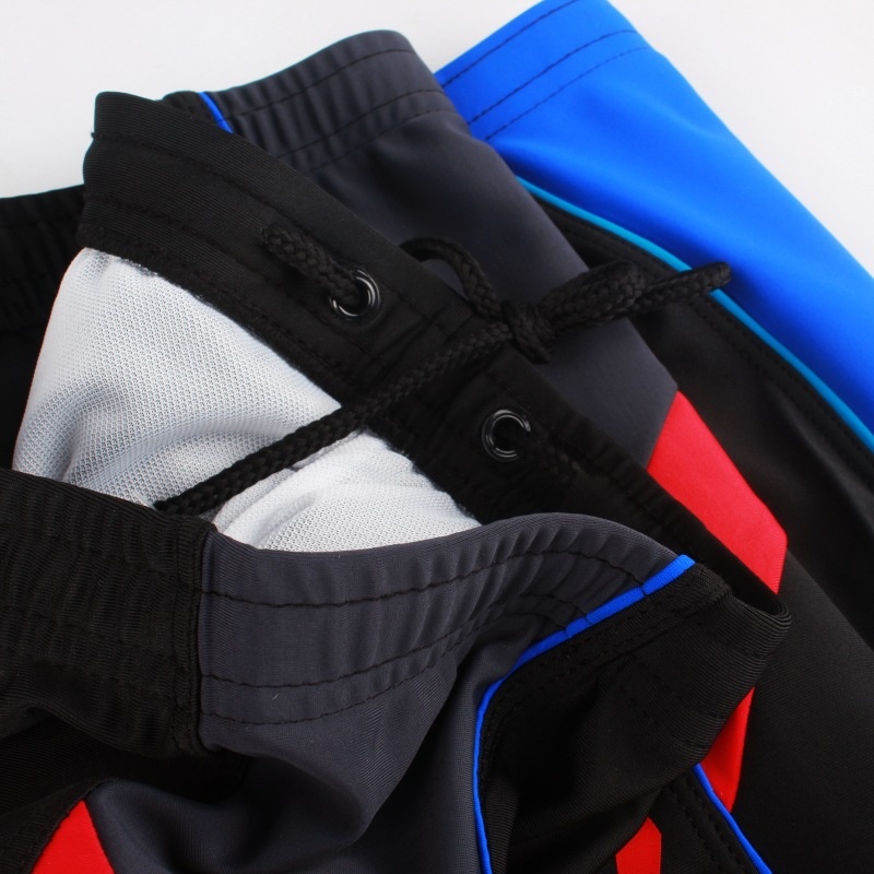 001 Sportliche Badehose mit Print, schnelltrocknend, locker, atmungsaktiv, hoher Bund, Badeshorts für Erwachsene, Sommer, neue Herren-Bademode_voghion.com