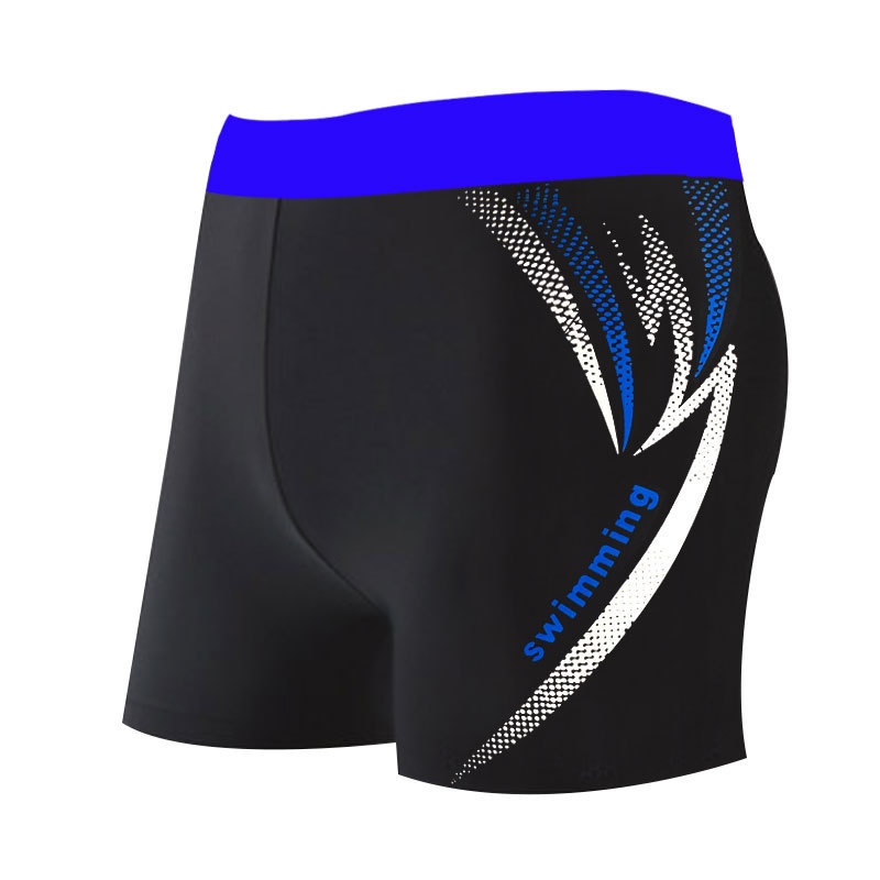 001 Adult Anti-Embarrassment Wide Waist Plus Boxer Trunks Men Large Size Hot Spring Swimming Pool Swimwear Wholesale_voghion.com