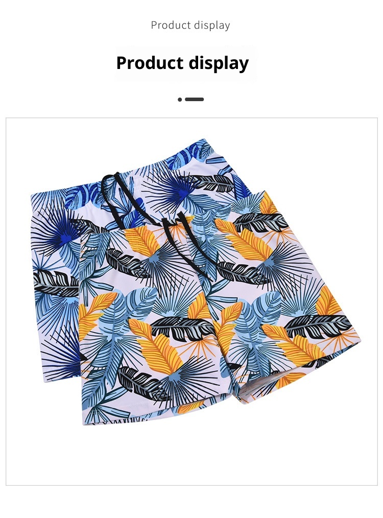 001 Neue Herren-Badehose mit Anti-Peinlichkeits-Print, modisch, große Größe, locker, aus Polyester, mit Kordelzug, für Strandurlaub_voghion.com