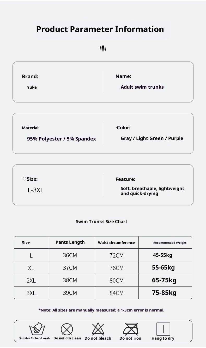 001 Men's Adult Large Size Anti-Embarrassment Double Layer Swim Trunks 2025 New Beach Shorts Swimming Gear Full Set For Men_voghion.com