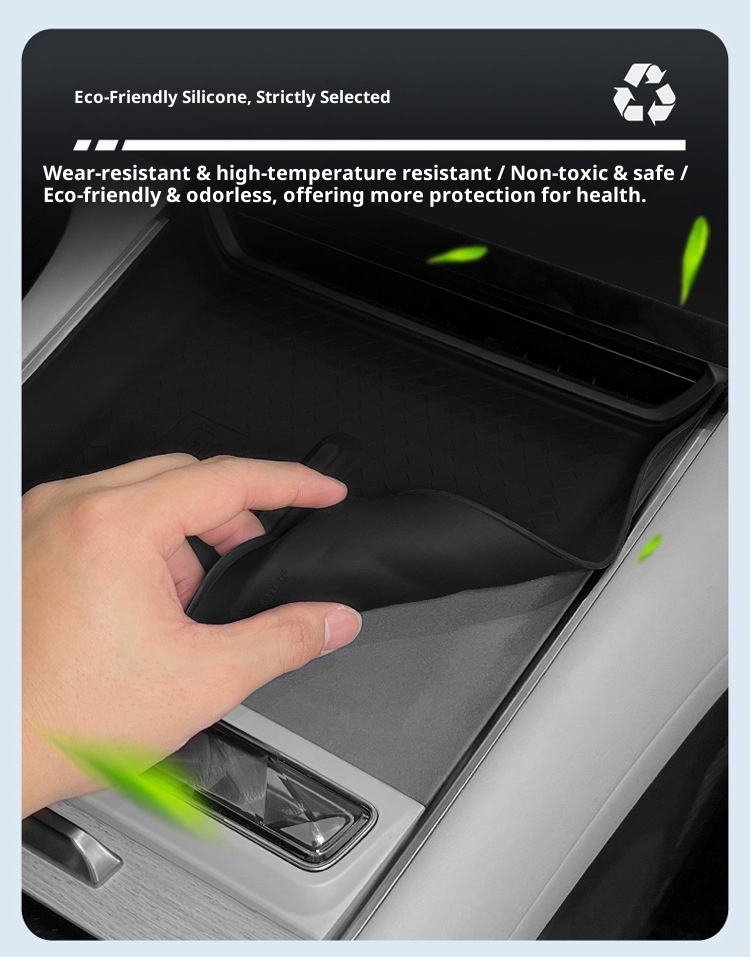 Suitable For 24 Models Xingtu Xingjiyuan ES Central Control Wireless Charging Panel Silicone Anti-Slip Dustproof Storage_voghion.com