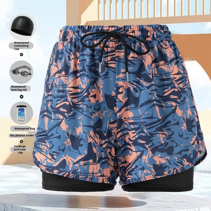 Short de bain grande taille homme (150 kg) - Séchage rapide - Coupe ample - Modèle adulte_voghion.com
