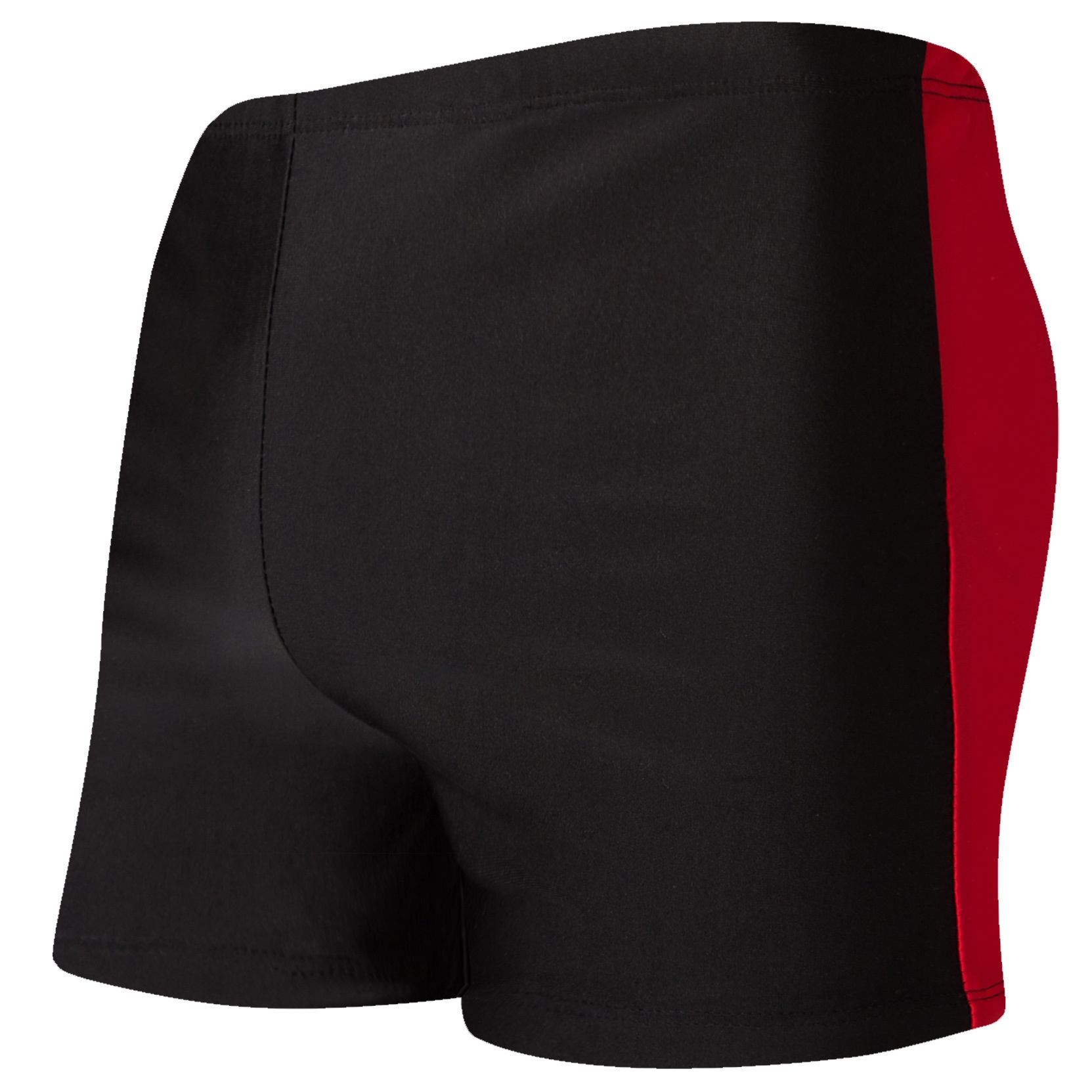 001 Badehose mit farblich abgesetztem Design, lockere Boxershorts für Herren, bequeme Urlaubsshorts für Erwachsene, ideal für heiße Quellen und Strände._voghion.com