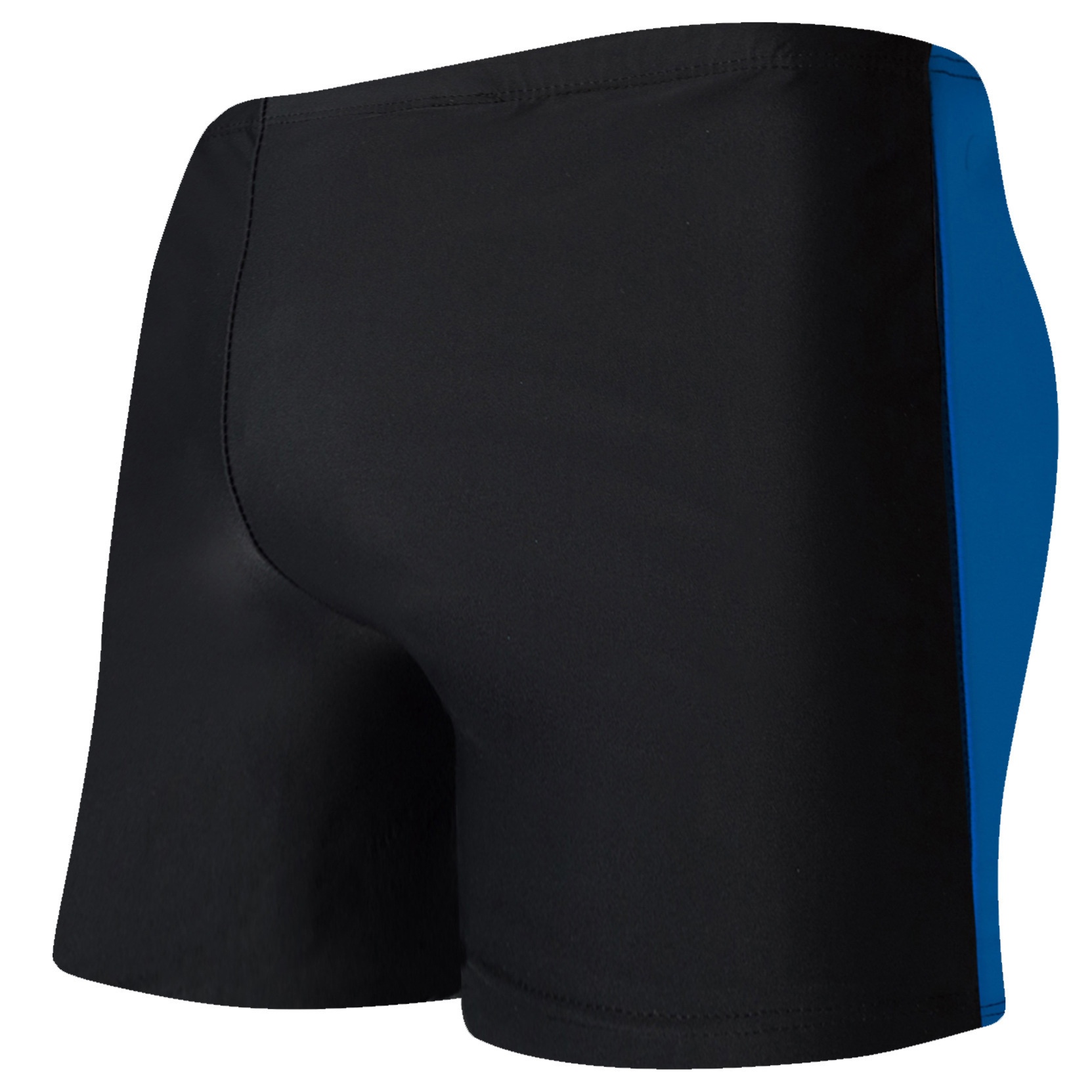001 Badehose mit farblich abgesetztem Design, lockere Boxershorts für Herren, bequeme Urlaubsshorts für Erwachsene, ideal für heiße Quellen und Strände._voghion.com