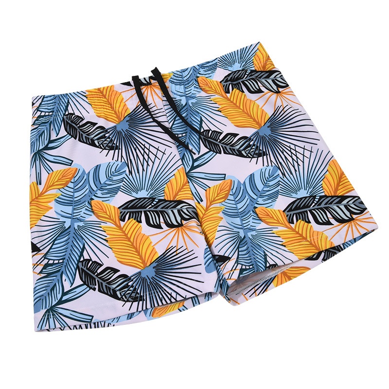 001 Neue Herren-Badehose mit Anti-Peinlichkeits-Print, modisch, große Größe, locker, aus Polyester, mit Kordelzug, für Strandurlaub_voghion.com
