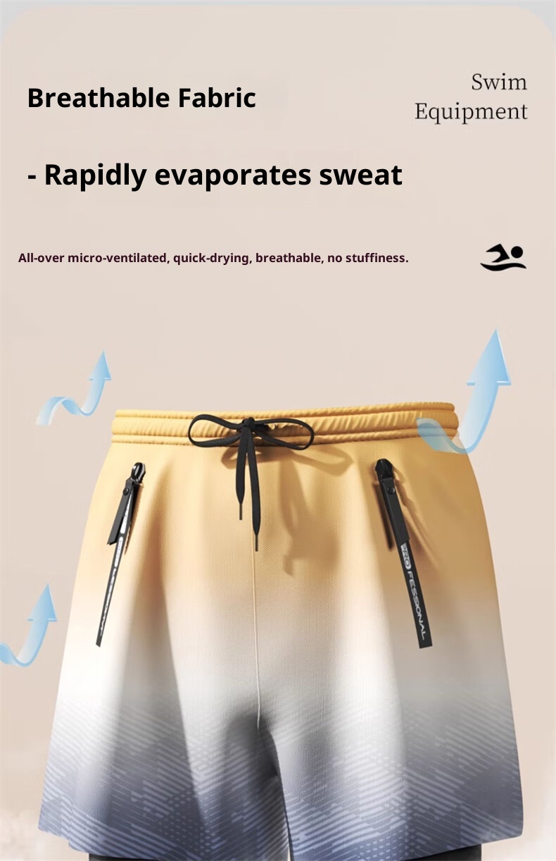 001 Herren-Badehose gegen Peinlichkeiten 2024 Neue Erwachsenen-Badehose in Übergröße, schnelltrocknend, Komplettset für Thermalbäder_voghion.com