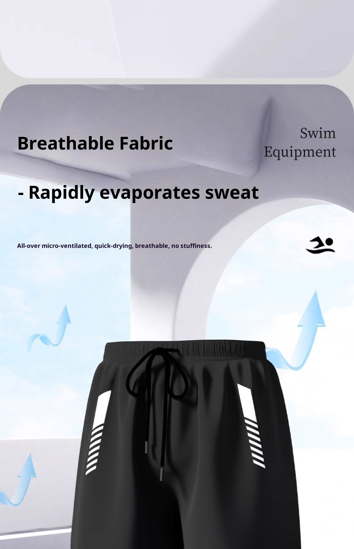 001 Neue Badehose für Erwachsene, große Größe, schnelltrocknend, geeignet für heiße Quellen, Herren-Großhandel_voghion.com