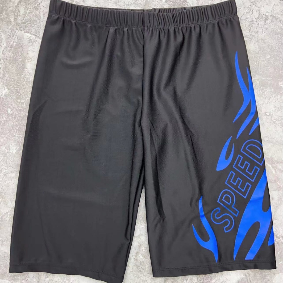 001 Bequeme Boxershorts für Erwachsene in Übergröße, Fünf-Punkt-Design, Badehose mit Blumenmuster für Herren_voghion.com