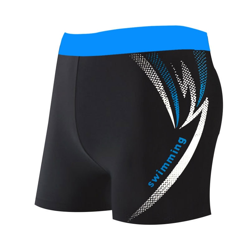 001 Adult Anti-Embarrassment Wide Waist Plus Boxer Trunks Men Large Size Hot Spring Swimming Pool Swimwear Wholesale_voghion.com