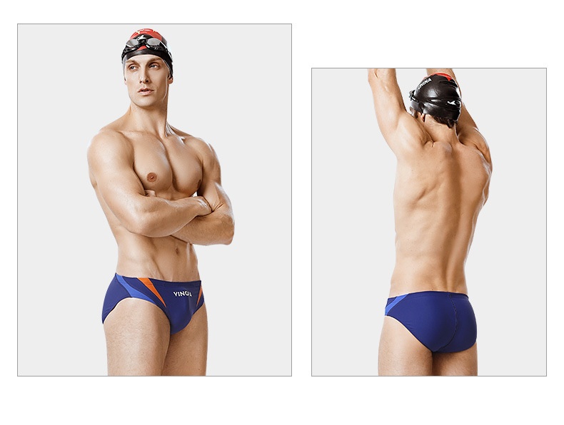 001 Yingfa Herren-Triangel-Badehose, Rennbadehose für Erwachsene, professionelles Training, Wettkampfbademode 9617_voghion.com