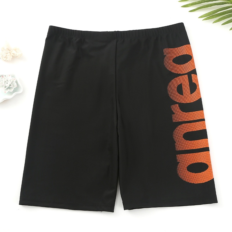 001 Men's Adult Quick-Dry Five-Point Swim Loose Plus Size Anti-Embarrassment Beach Hot Spring Swimming Trunks Manufacturer_voghion.com