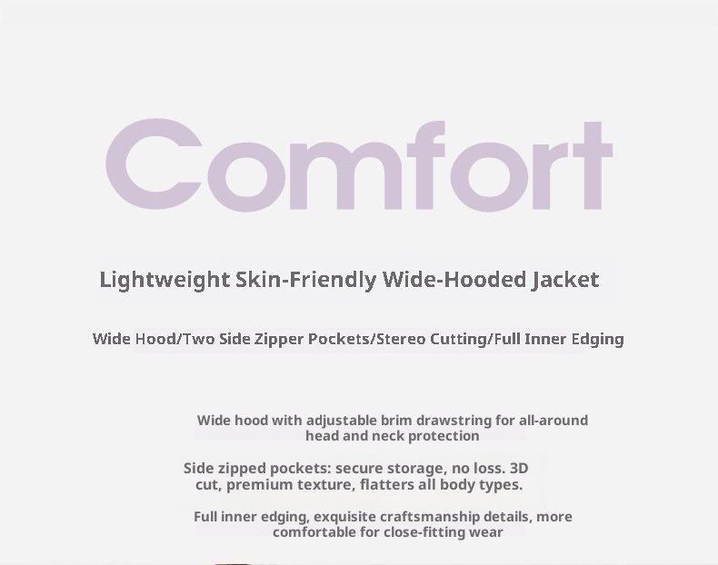 ActiveGo ActiveGo Giacca sportiva leggera da esterno, casual, con cappuccio, per yoga, da indossare in palestra e all'aperto_voghion.com