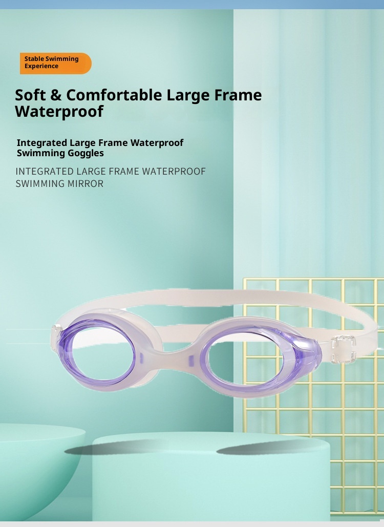 001 Trunks Cap Goggles Three-Piece Set Hot Spring Anti-Embarrassment Beach Shorts Men's Swimming Gear Wholesale Quick-Dry_voghion.com