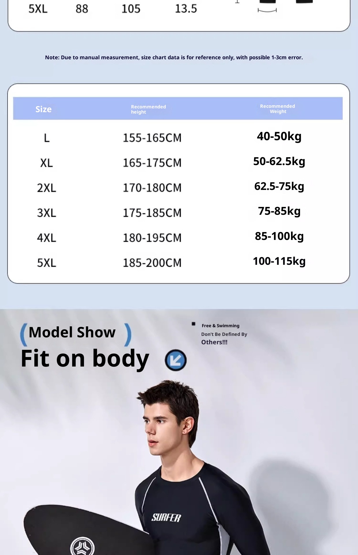 001 Men's Sleeve Long Pants Swimsuit Double Layer Professional Training New Adult Surfing Suit Hot Spring Full Set_voghion.com