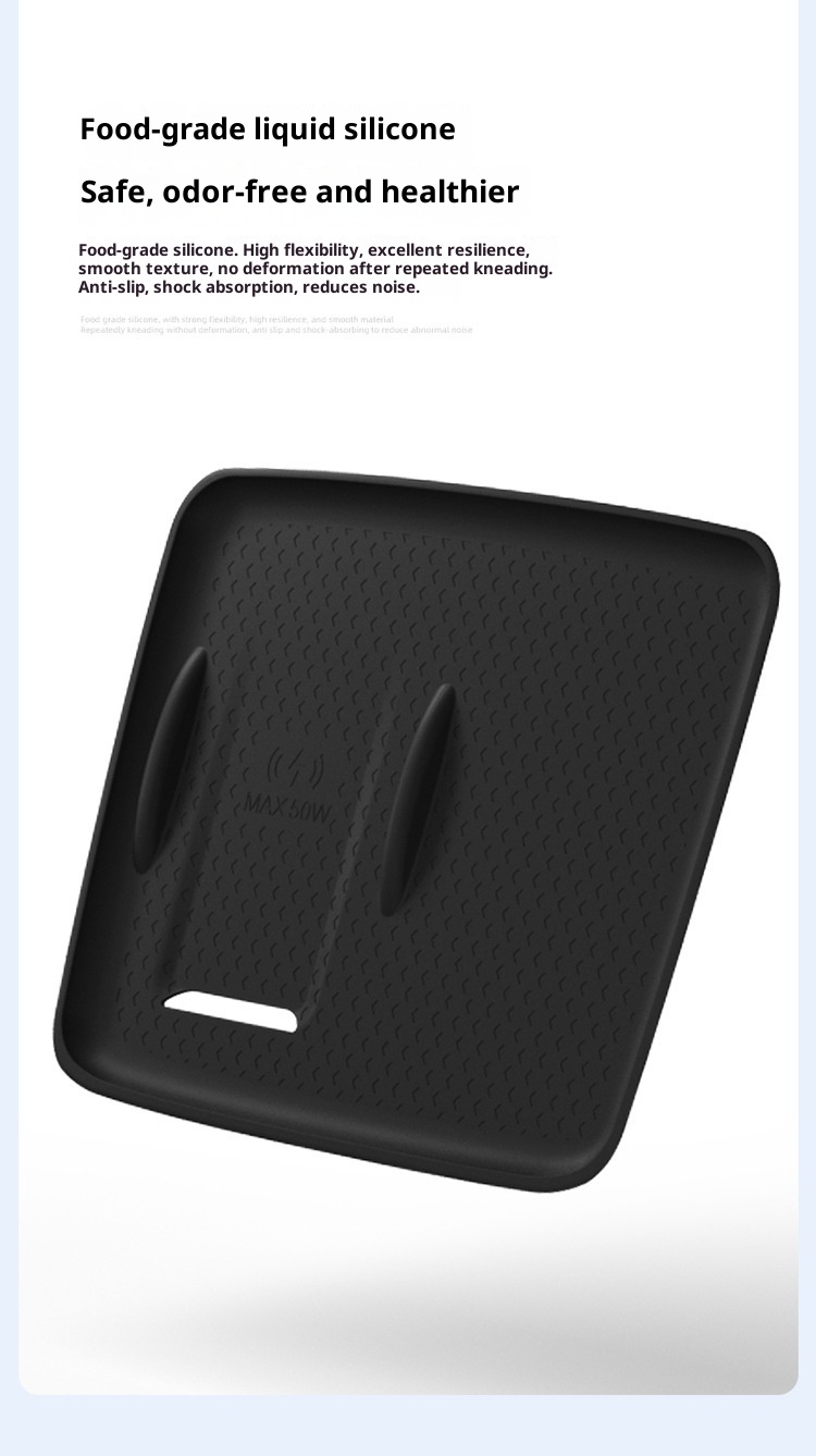 Suitable For BYD Hiace 06ev/06dmi Wireless Charging Central Control Silicone Non-Slip Phone Pad Accessories_voghion.com