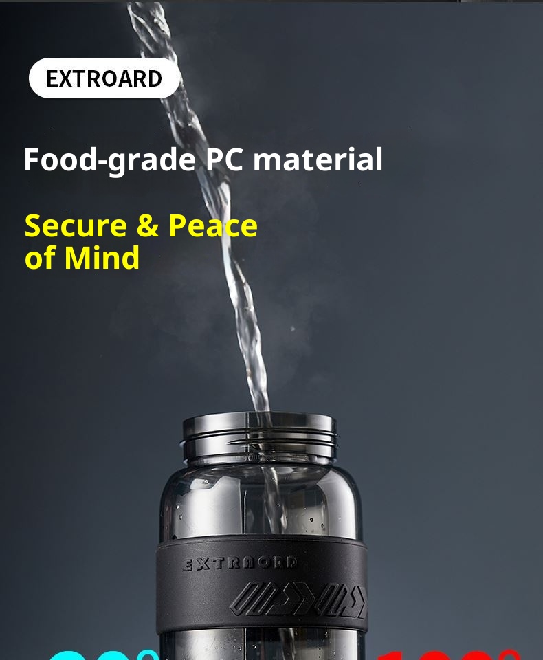 001 Grande capacità di acqua anti-caduta resistente alle alte temperature per studenti 2025 Nuovo portatile da viaggio per sport all'aria aperta Tazza di plastica_voghion.com