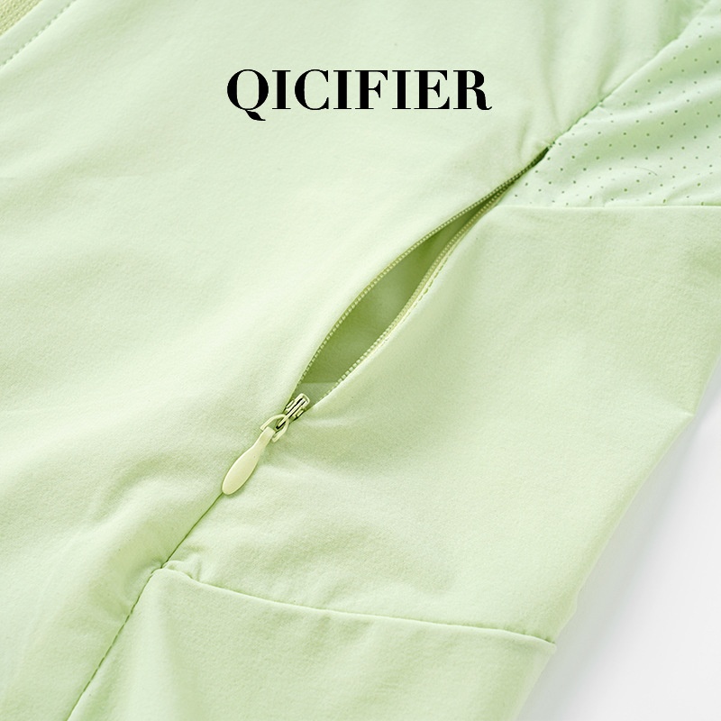 ActiveGo ActiveGo QCFE Qiancai Feier Summer Outdoor Sports Yoga Fitness Running Hooded Ice Feel Sun Protection Jacket For Women 3031_voghion.com