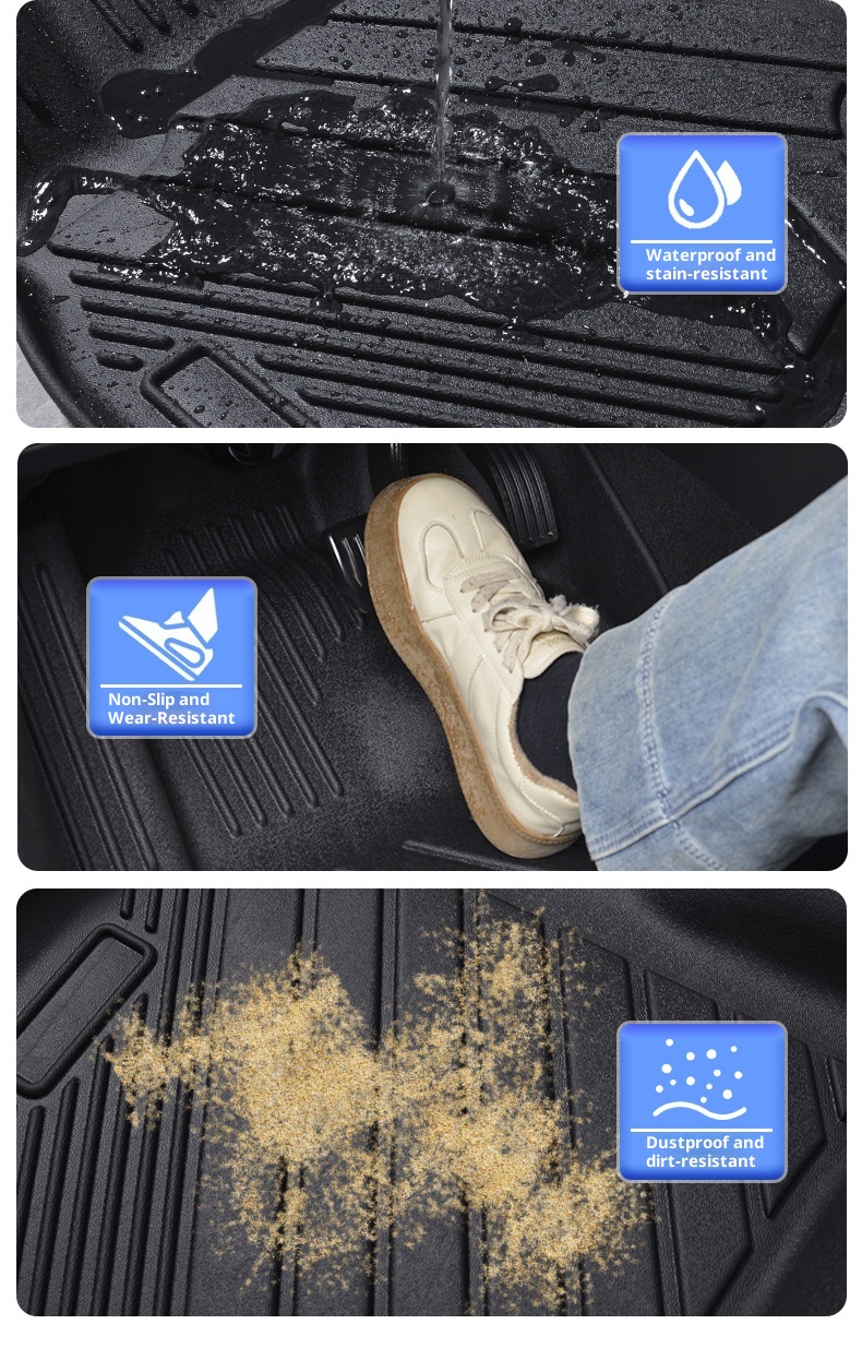 Suitable For Honda Accord Civic CRV Avista XNV Lingpai Special No Odor Full Surround TPE Car Floor Mats_voghion.com