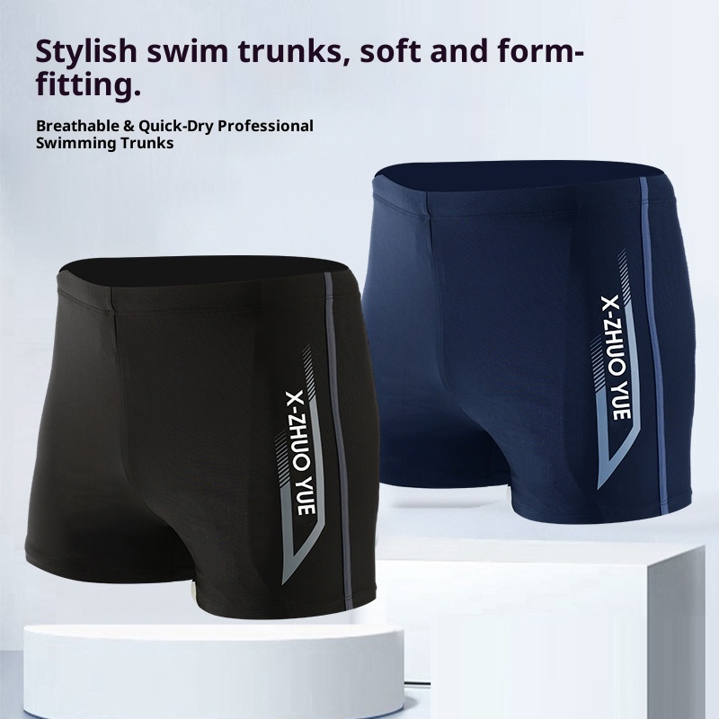 001 Plus Size Badehose 2025 Herren Badebekleidung Anti-Peinlichkeit Badeshorts Hot Spring Neu Fünf-Punkt Schnelltrocknend Erwachsene Nr._voghion.com