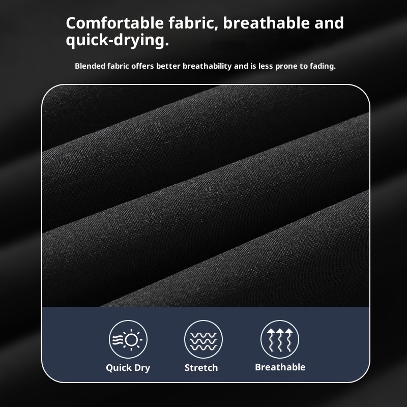 001 Yuke Herren Badehose, doppellagig, schnelltrocknend, professionell, Anti-Peinlichkeits-Badehose, neue große Größe, lockerer Schnitt, Sonnenschutz_voghion.com