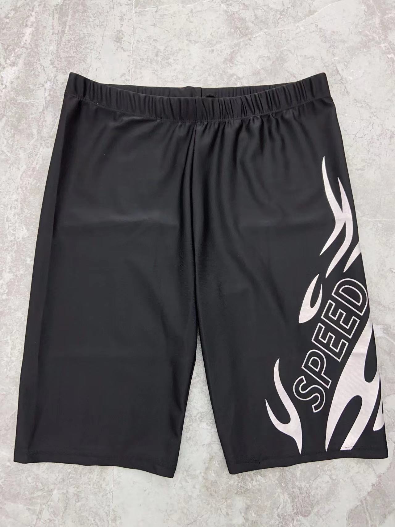 001 Bequeme Boxershorts für Erwachsene in Übergröße, Fünf-Punkt-Design, Badehose mit Blumenmuster für Herren_voghion.com