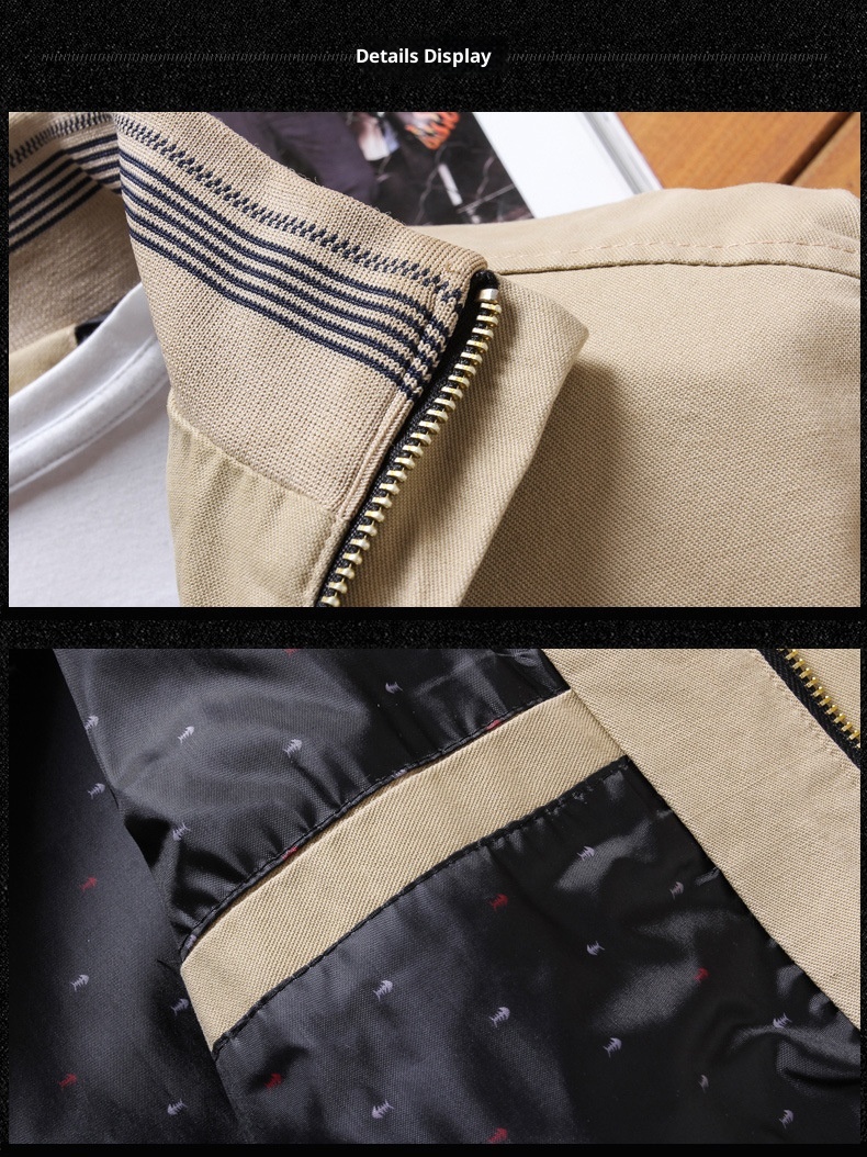 ActiveGo ActiveGo Cross-Border European And American Winter Slim Fit Retro Turn-Down Collar Thick Corduroy Jacket Foreign Trade Youth_voghion.com