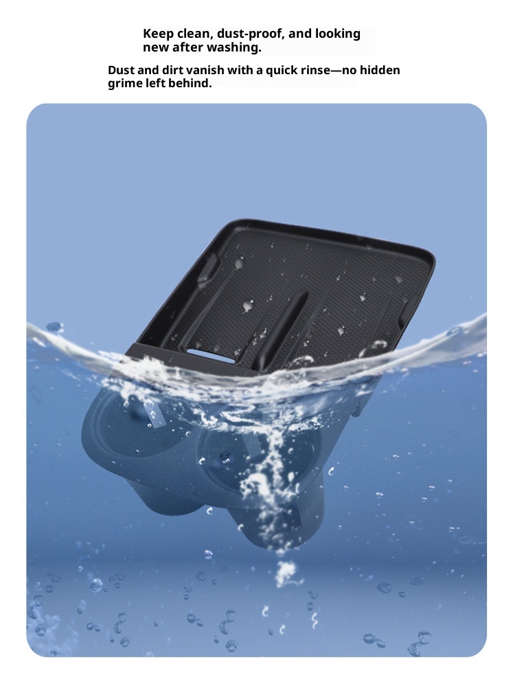 Adatto per il modello 23-25 Xpeng G6 Controllo centrale Tappetino antiscivolo in silicone per la ricarica wireless Speciale per interni auto_voghion.com