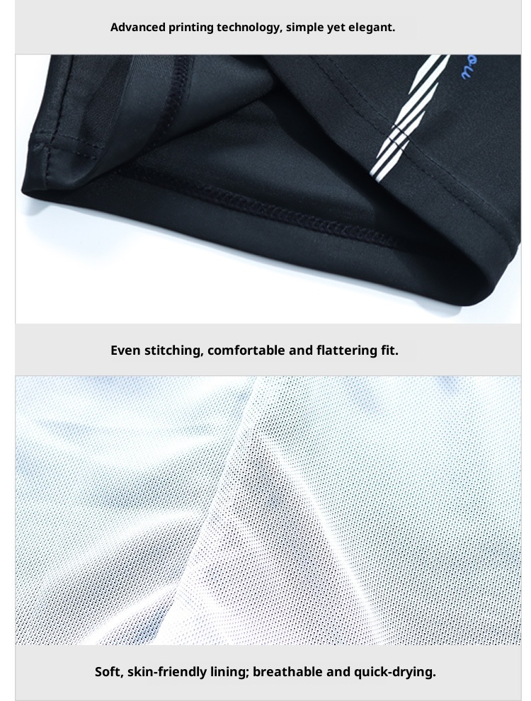 001 Adult Anti-Embarrassment Boxer Shorts Fashionable Men Professional Quick-Dry Breathable Sun-Proof Swimming Trunks_voghion.com