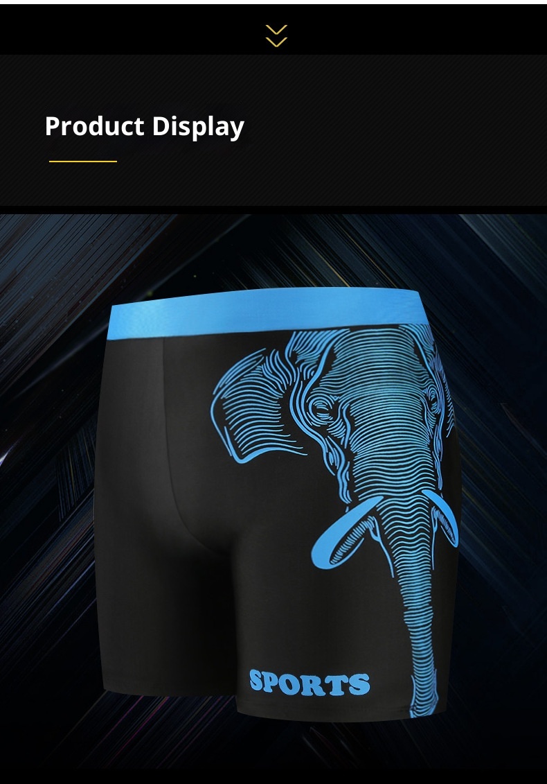 001 Herren-Badeshorts in Übergröße mit Print, lockerer Passform, schnelltrocknend und blickdicht – Hersteller_voghion.com