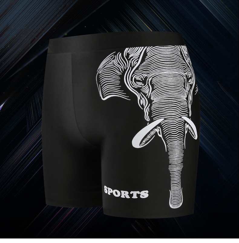 001 Herren-Badeshorts in Übergröße mit Print, lockerer Passform, schnelltrocknend und blickdicht – Hersteller_voghion.com