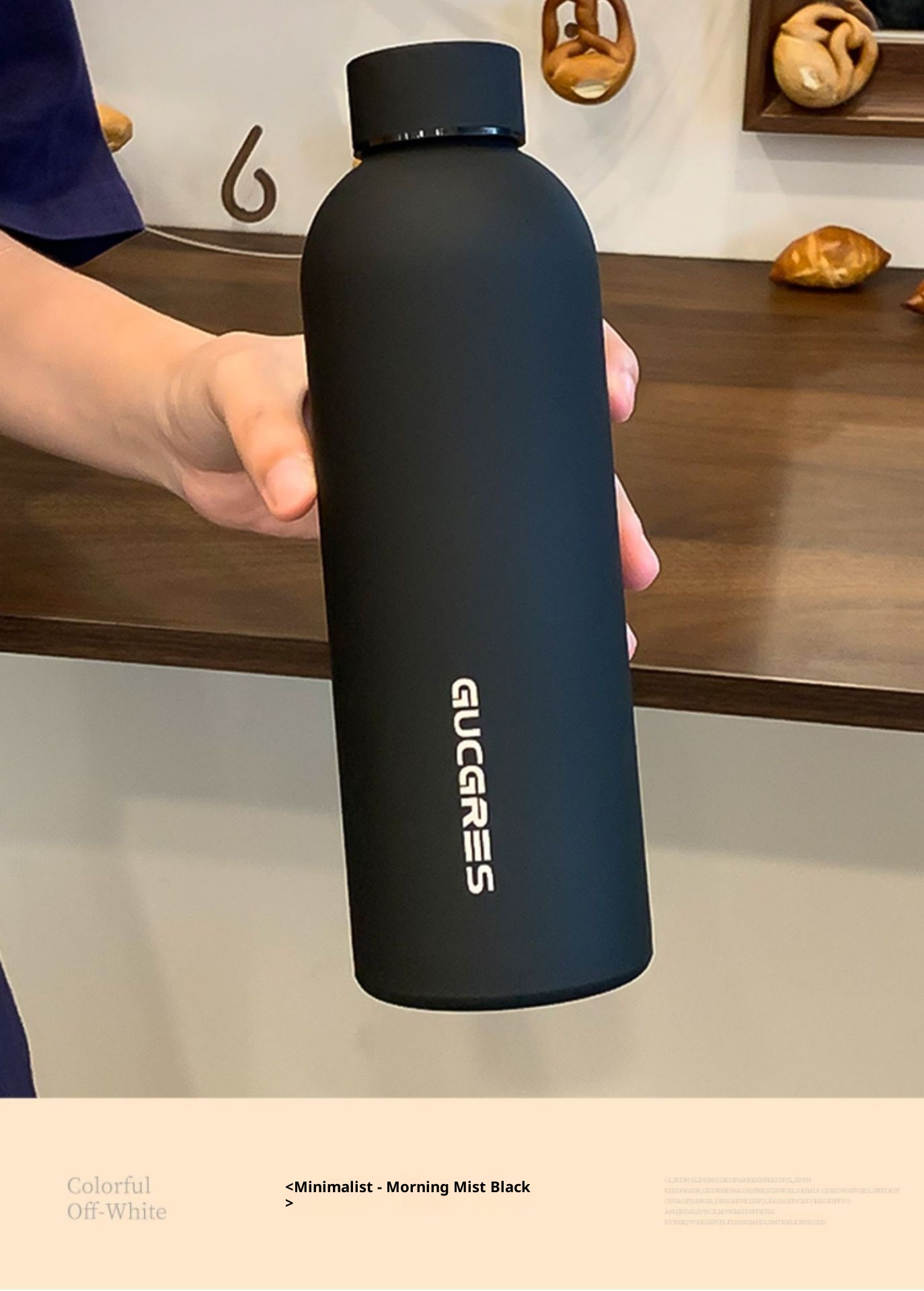 001 Cross-Border American Double-Layer Stainless Steel Portable Sports Water Small Bottle Narrow Mouth Insulated Cup_voghion.com