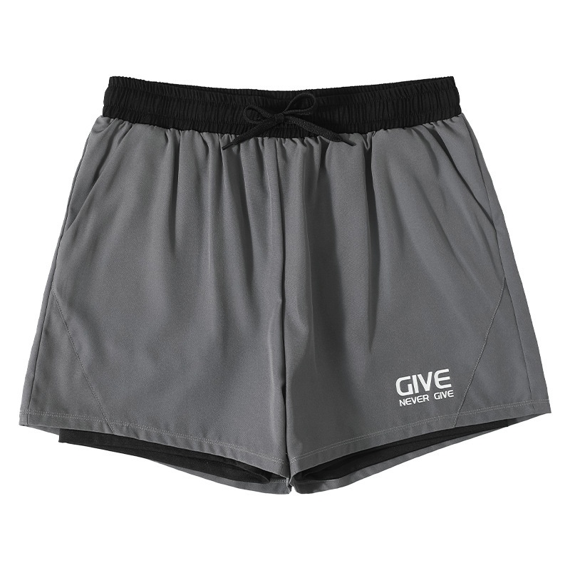 001 Men's Adult Large Size Anti-Embarrassment Double Layer Swim Trunks 2025 New Beach Shorts Swimming Gear Full Set For Men_voghion.com