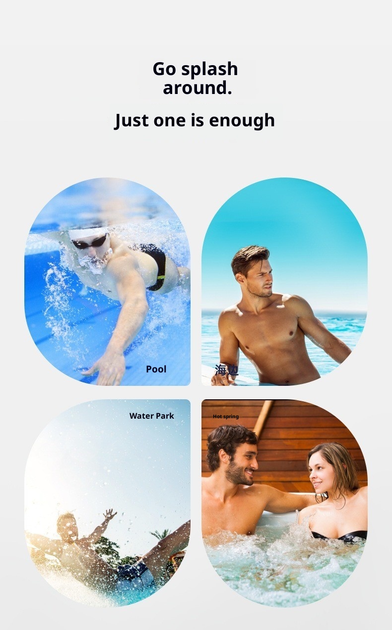 001 Herren Fünf-Punkte Schnelltrocknende Anti-Peinlichkeits-Badehose für Erwachsene und Jugendliche_voghion.com