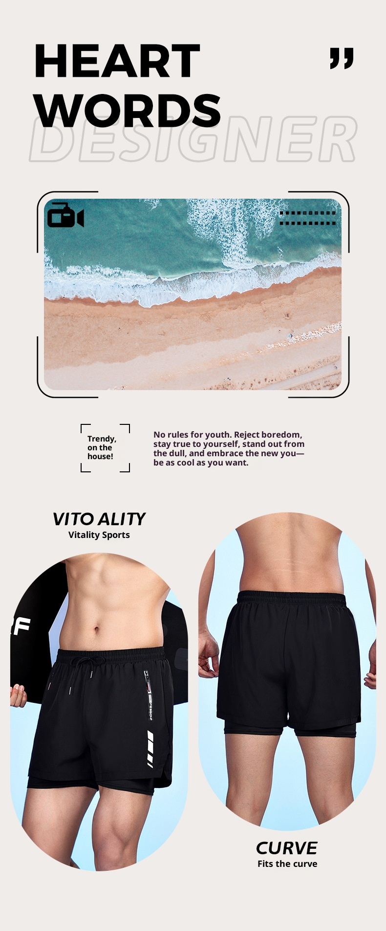 001 Badehose Herren Boxer Fünf-Punkt-Badeanzug-Set Anti-Peinlichkeiten Neue professionelle Strand-Schwimmbekleidung für Erwachsene_voghion.com