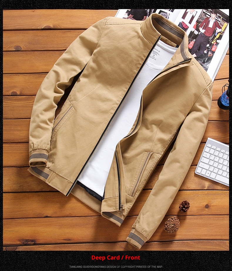ActiveGo ActiveGo Cross-Border European And American Winter Slim Fit Retro Turn-Down Collar Thick Corduroy Jacket Foreign Trade Youth_voghion.com