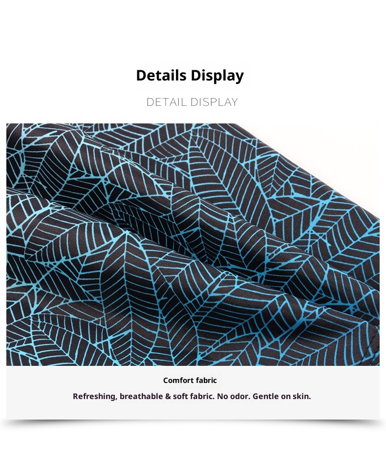 001 New Large Size Quick-Dry Elastic Men's Shorts Five-Point Adult Youth Swimming Trunks_voghion.com