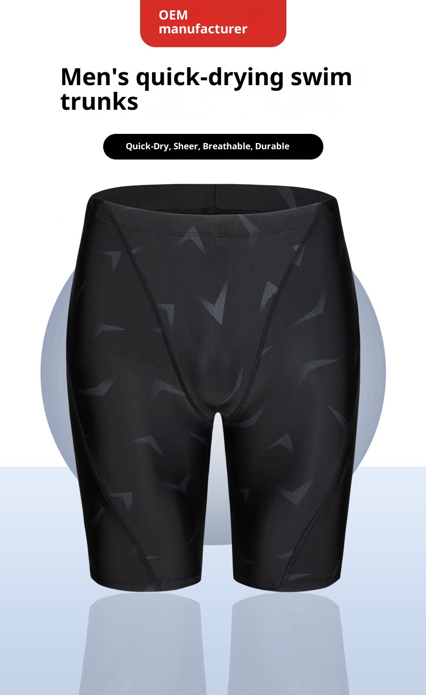 001 Badehose für heiße Quellen, Boxershorts, große Größe, modische Herren-Badehose, schnelltrocknend, ideal zum Surfen_voghion.com