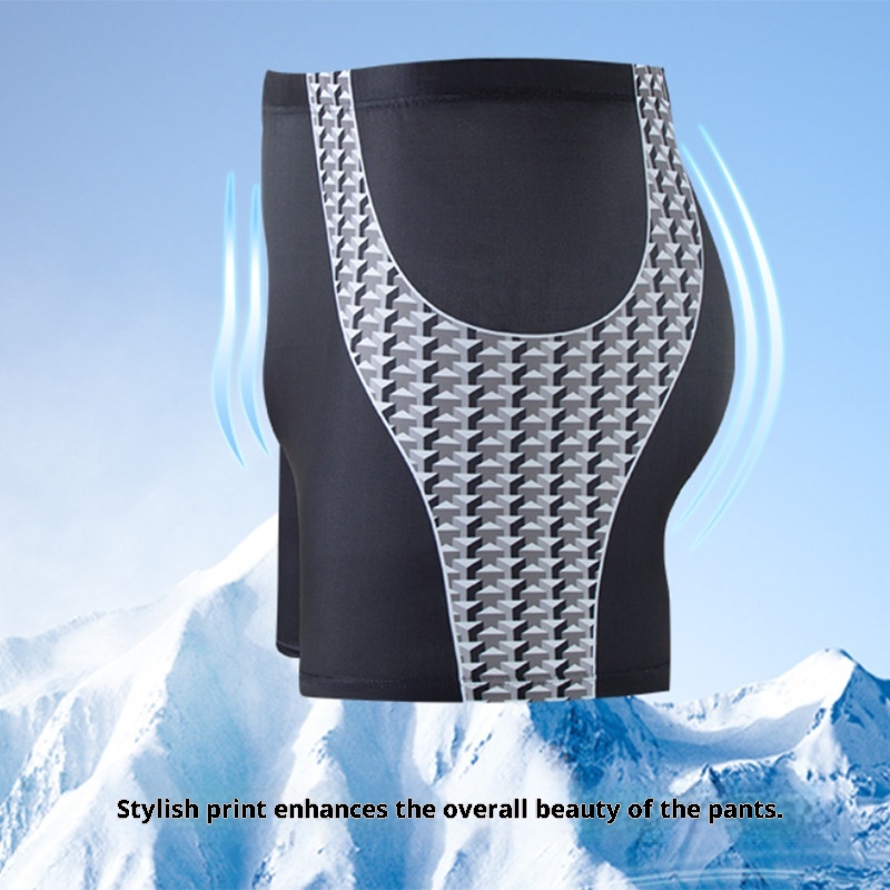 001 Wholesale Adult Fashion Printed Hot Spring Quick-Dry Men's Boxer Swim Shorts Beach Pants Swimming Trunks_voghion.com