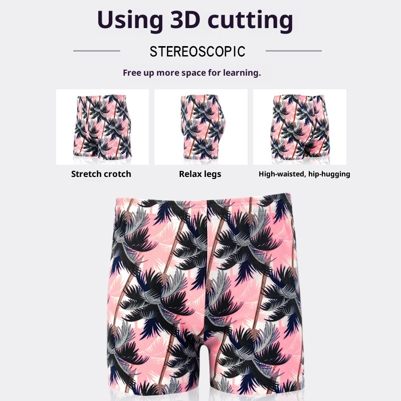 001 Anti-Peinlichkeits-Badehose, Boxershorts, bedruckt, Herren-Badehose, Kokosnuss-Tr, Badehose für Erwachsene, Fabrikdirektverkauf_voghion.com