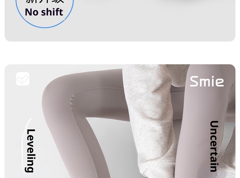Chaussettes de sport mi-mollet en pur coton sans coutures, pour le yoga et le Pilates, en intérieur, avec silicone antidérapant et longueur idéales pour les femmes (001)._voghion.com