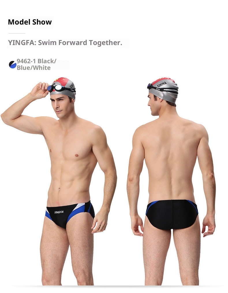 001 Yingfa For Children And Adults Swim Trunks Competition Speed Training Triangle Professional Resistance Swimming Pants_voghion.com
