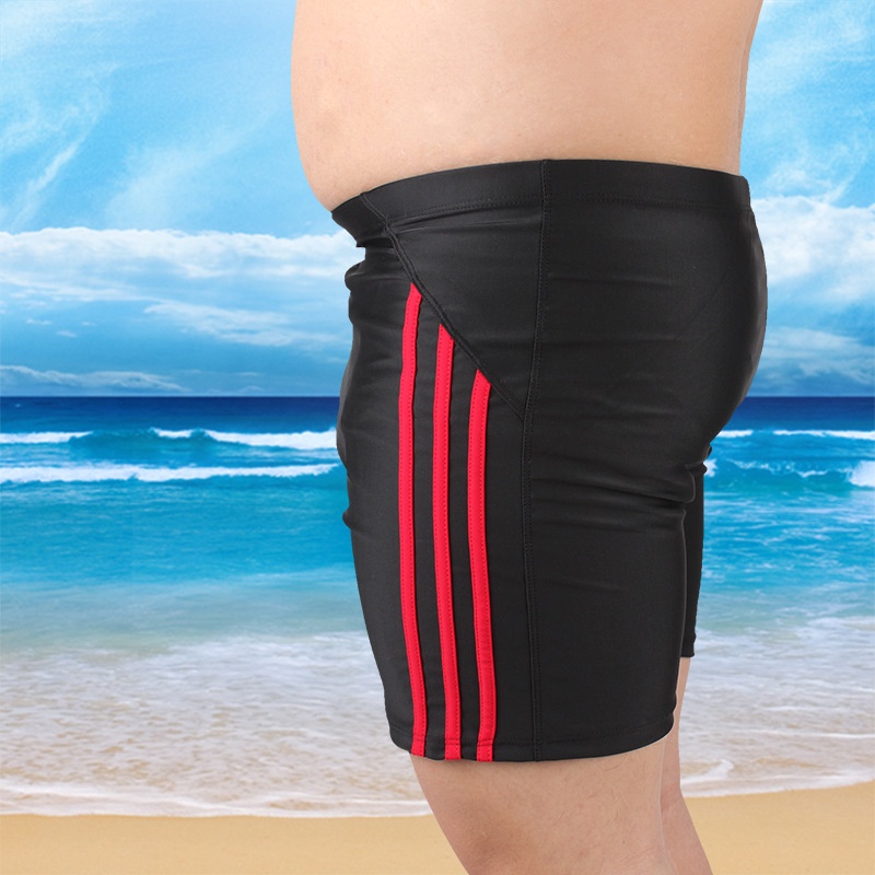 001 Pantaloncini da bagno larghi a cinque punti per uomo di grandi dimensioni, ad asciugatura rapida, all'ingrosso_voghion.com