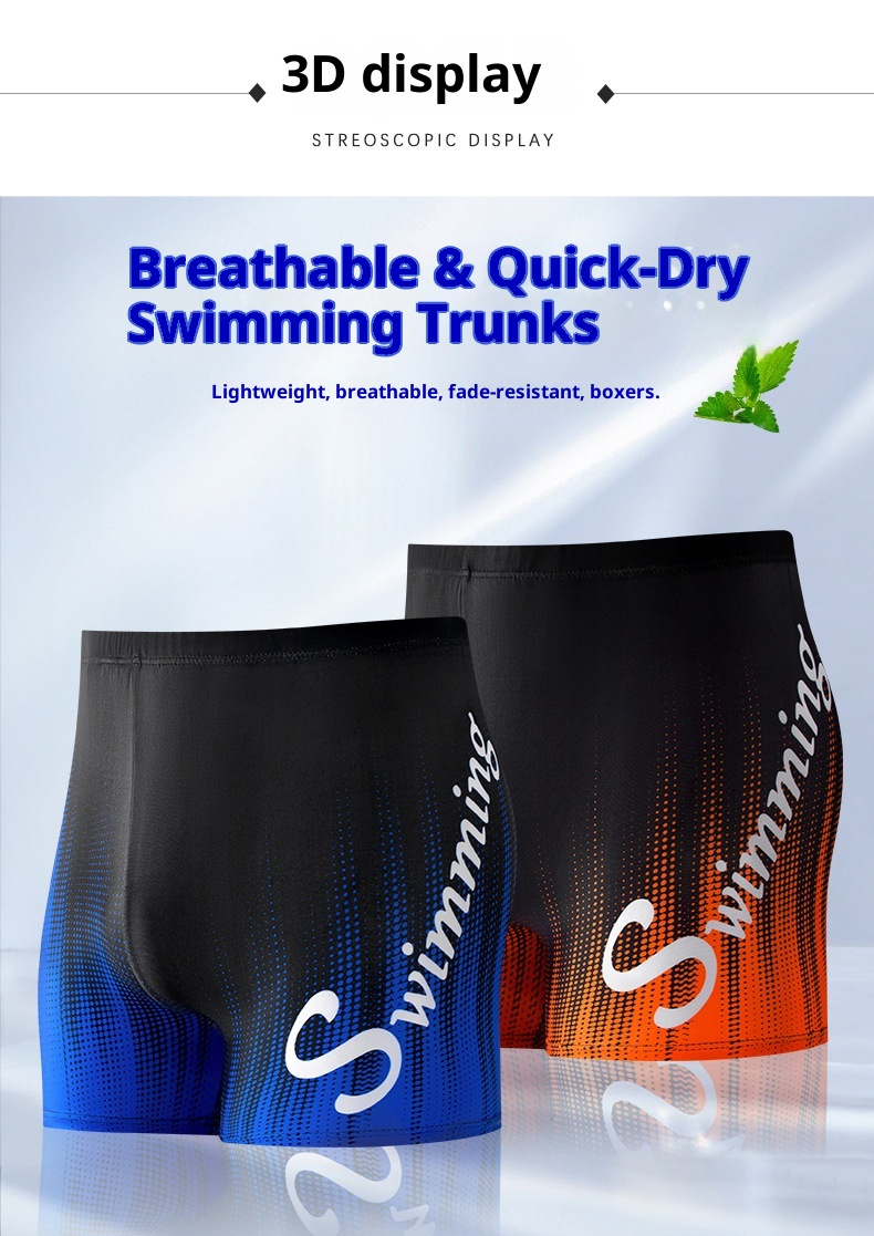 001 Großhandel für Herrenmode, bedruckte Badeshorts, schnelltrocknend, ideal für heiße Quellen, Strandhosen, Badehosen_voghion.com