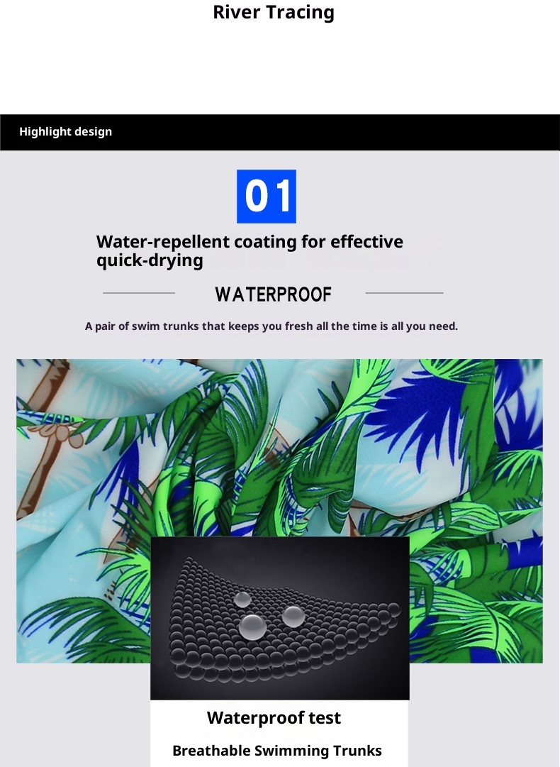 001 Anti-Peinlichkeits-Badehose, Boxershorts, bedruckt, Herren-Badehose, Kokosnuss-Tr, Badehose für Erwachsene, Fabrikdirektverkauf_voghion.com