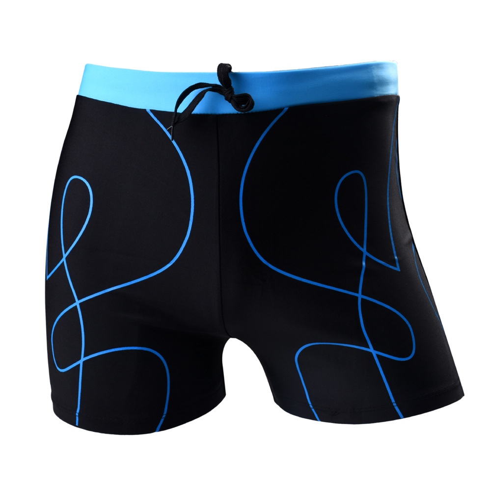 001 Neue Herren-Badehose für heiße Quellen, Nylon-Boxershorts, lockere Badehose in Übergröße, modische Badehose für Erwachsene, Schwimmbekleidung_voghion.com