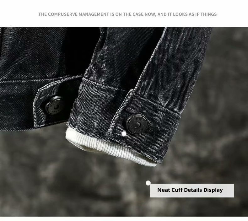 ActiveGo ActiveGo Men's Denim 2023 Spring And Autumn American Style Trendy Retro Coat Embroidered Jacket Versatile Top_voghion.com